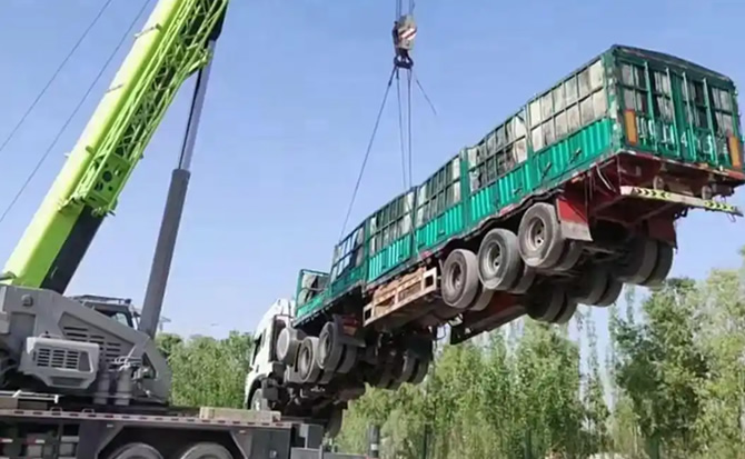 竞秀区道路脱困救援案例